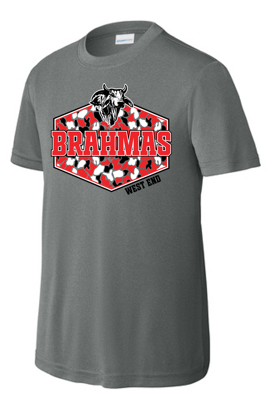 2025 West End Elementary Short Sleeve Spirit Shirt CAMO BRAHMAS