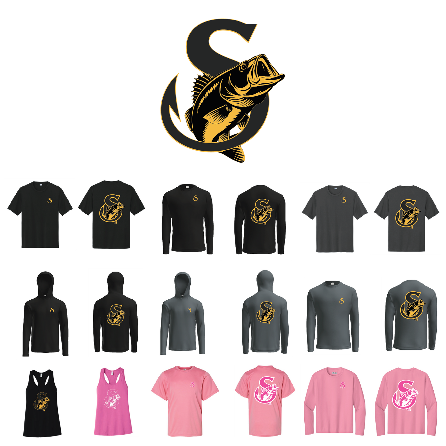 SHS Fishing, with Logo